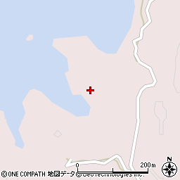 長崎県佐世保市鹿町町長串395周辺の地図