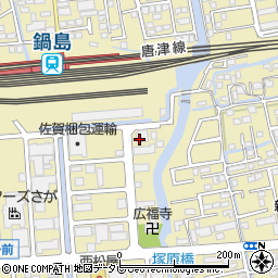 筑後運送株式会社　佐賀営業所周辺の地図