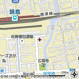 筑後運送株式会社　佐賀営業所周辺の地図