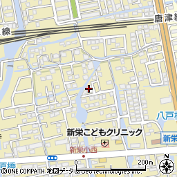 佐賀県佐賀市鍋島町八戸1411周辺の地図