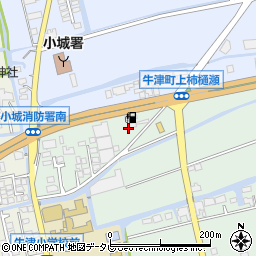 株式会社吉田石油店　佐賀バイパス給油所周辺の地図