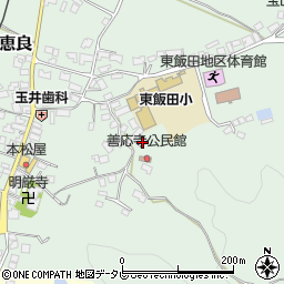 大分県玖珠郡九重町恵良923周辺の地図