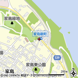家島新町周辺の地図