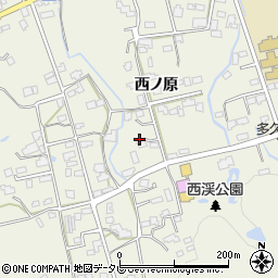 佐賀県多久市多久町西ノ原2075周辺の地図