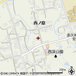 佐賀県多久市多久町西ノ原2075-23周辺の地図