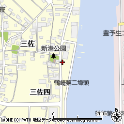 県漁政課分室漁業取締船基地周辺の地図