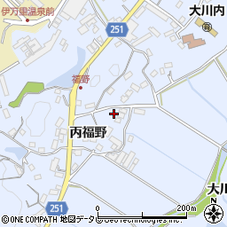 佐賀県伊万里市大川内町丙2046周辺の地図