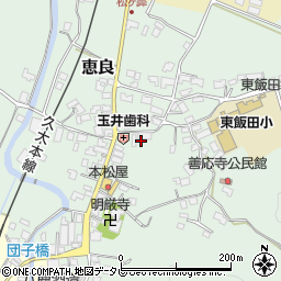 大分県玖珠郡九重町恵良520周辺の地図