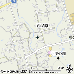 佐賀県多久市多久町西ノ原2075-10周辺の地図
