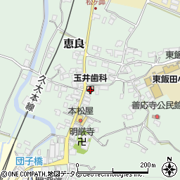 大分県玖珠郡九重町恵良540周辺の地図