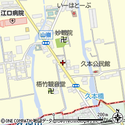 佐賀県小城市三日月町金田1124周辺の地図
