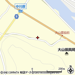 日田警察署大山警察官駐在所周辺の地図