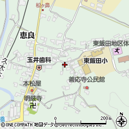 大分県玖珠郡九重町恵良501周辺の地図
