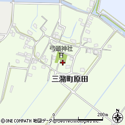 原田公民館周辺の地図