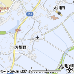 佐賀県伊万里市大川内町丙2063周辺の地図