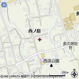 佐賀県多久市多久町西ノ原1974-9周辺の地図