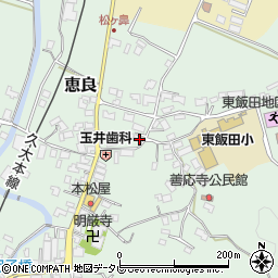 大分県玖珠郡九重町恵良420周辺の地図