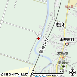 大分県玖珠郡九重町恵良26周辺の地図