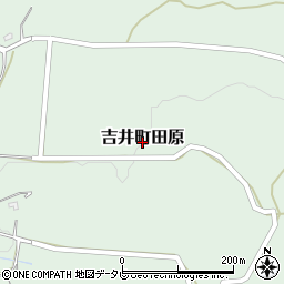長崎県佐世保市吉井町田原周辺の地図