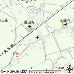 大分県由布市湯布院町川北1318周辺の地図