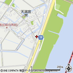 佐賀県神埼市千代田町迎島230周辺の地図