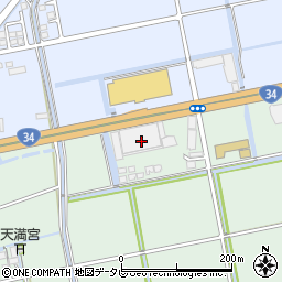 九州パール紙工周辺の地図