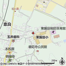 大分県玖珠郡九重町恵良483周辺の地図