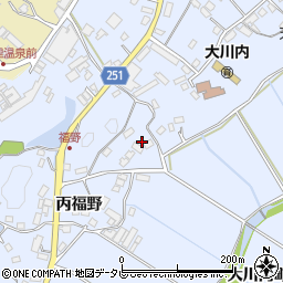 佐賀県伊万里市大川内町丙2077-1周辺の地図