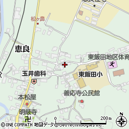 大分県玖珠郡九重町恵良486周辺の地図