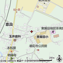 大分県玖珠郡九重町恵良486-1周辺の地図