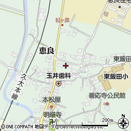 大分県玖珠郡九重町恵良430周辺の地図