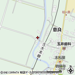 大分県玖珠郡九重町恵良251周辺の地図