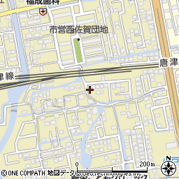 佐賀県佐賀市鍋島町八戸1630周辺の地図