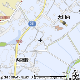 佐賀県伊万里市大川内町丙2077-2周辺の地図