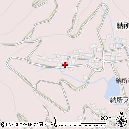 佐賀県多久市東多久町納所北坊2490周辺の地図