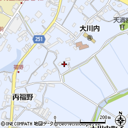 佐賀県伊万里市大川内町丙2327周辺の地図