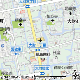 佐賀トヨタ自動車大財店周辺の地図
