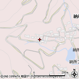 佐賀県多久市東多久町納所北坊2488周辺の地図