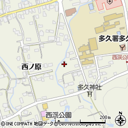 佐賀県多久市多久町西ノ原1792-4周辺の地図