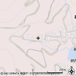 佐賀県多久市東多久町納所北坊2487-1周辺の地図