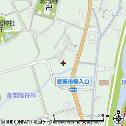 大分県玖珠郡玖珠町大隈1118周辺の地図