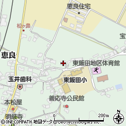 大分県玖珠郡九重町恵良480-1周辺の地図