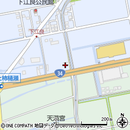 松尾工業株式会社小城営業所周辺の地図