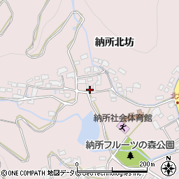 佐賀県多久市東多久町納所北坊2313周辺の地図