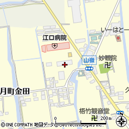 佐賀県小城市三日月町金田1181-2周辺の地図