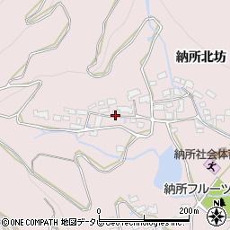 佐賀県多久市東多久町納所北坊2417周辺の地図
