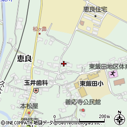 大分県玖珠郡九重町恵良490周辺の地図