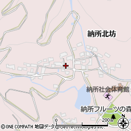 佐賀県多久市東多久町納所北坊2507周辺の地図