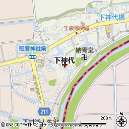佐賀県神埼市千代田町渡瀬2292周辺の地図