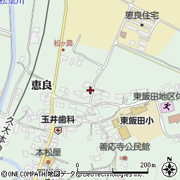 大分県玖珠郡九重町恵良434-3周辺の地図